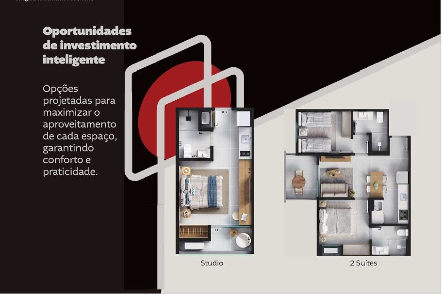 Imagem Studio com 1 Quarto à Venda, 25 m² em São Pedro - Juiz de Fora Imagem Studio com 1 Quarto à Venda, 25 m² em São Pedro - Juiz de Fora