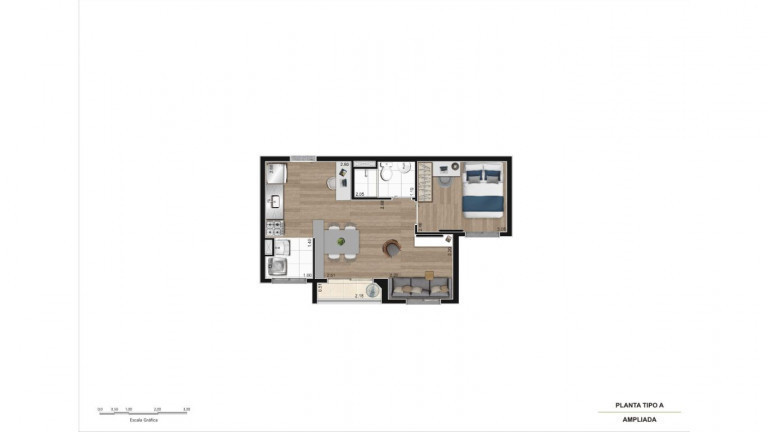Imagem Apartamento com 2 Quartos à Venda, 44 m² em Barra Funda - São Paulo