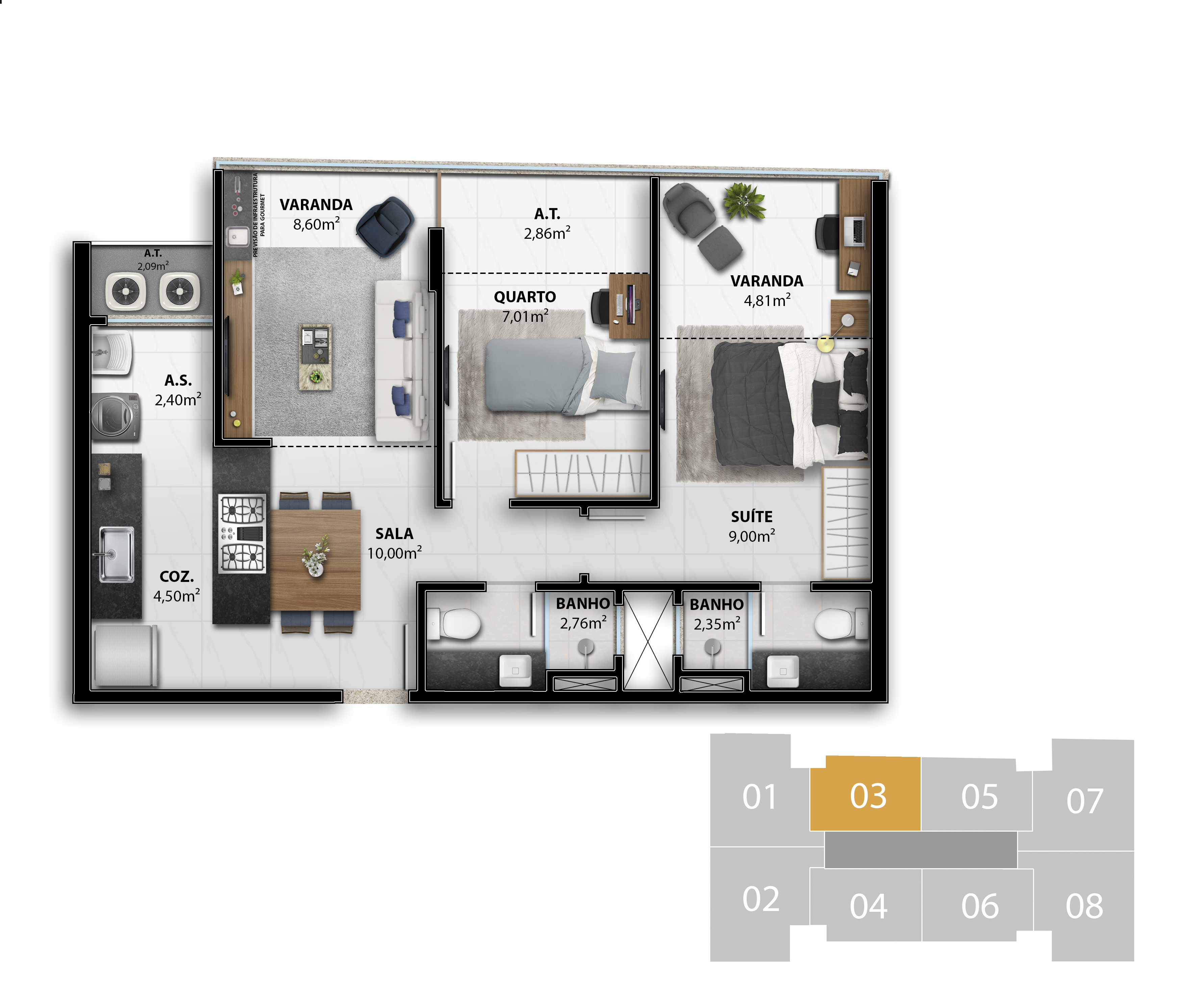 Imagem Apartamento com 3 Quartos à Venda, 169 m² em Praia da Costa - Vila Velha