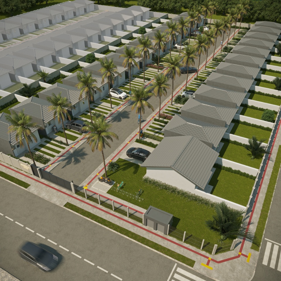 Imagem Casa de Condomínio com 2 Quartos à Venda, 42 m²em Jardim Tarumã - Campo Grande