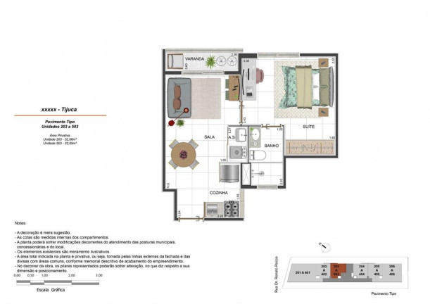 Imagem Apartamento com 1 Quarto à Venda, 32 m² em Tijuca - Rio de Janeiro