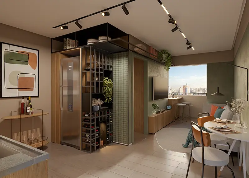 Imagem Apartamento com 2 Quartos à Venda, 37 m²em Santa Efigênia - São Paulo