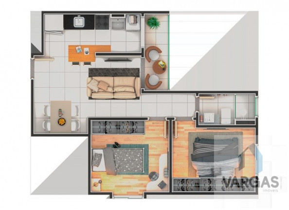 Imagem Apartamento com 2 Quartos à Venda,  em Vila Oliveira - Mogi das Cruzes