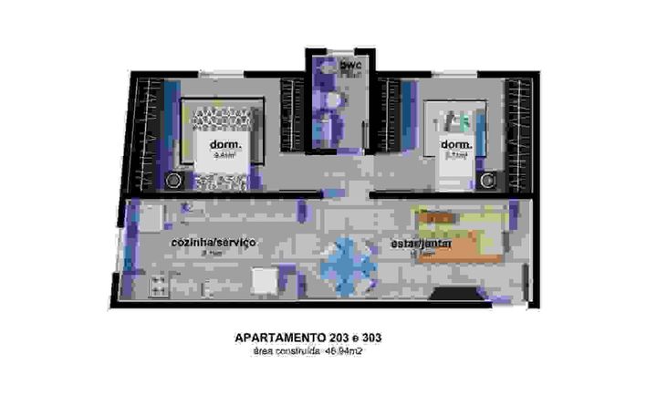 Imagem Apartamento com 2 Quartos à Venda, 45 m² em Ingleses Do Rio Vermelho - Florianópolis Imagem Apartamento com 2 Quartos à Venda, 45 m² em Ingleses Do Rio Vermelho - Florianópolis