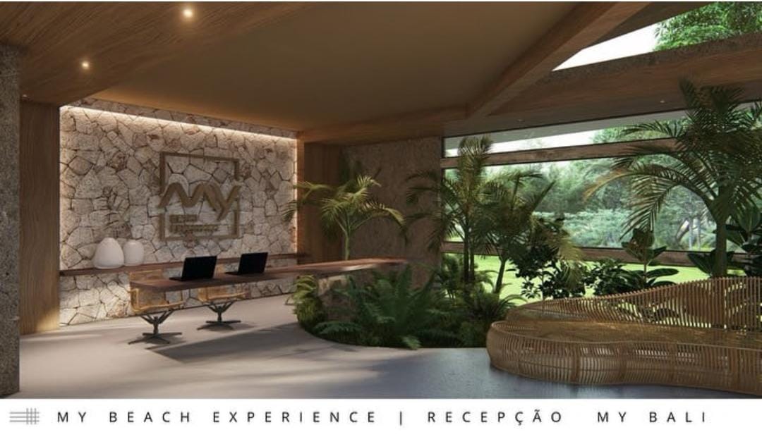 Imagem Flat com 1 Quarto à Venda, 25 m²em muro alto - Ipojuca