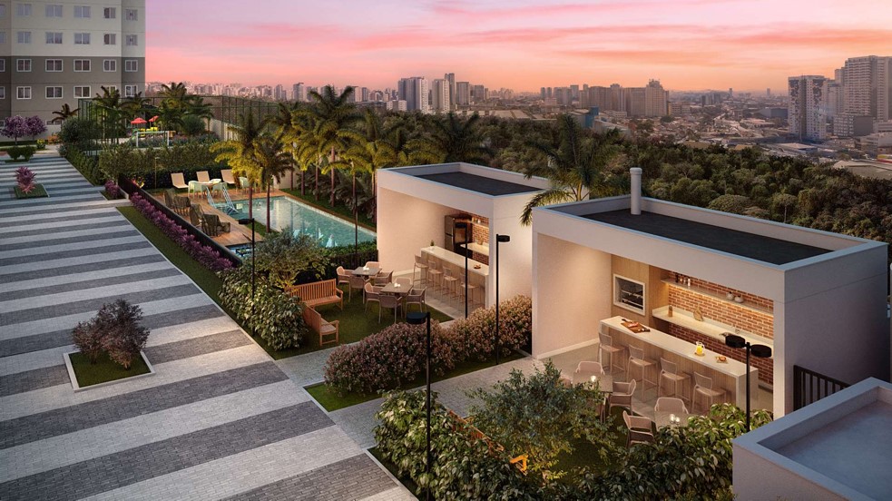 Apartamento com 2 Quartos à Venda, 49 m²em Várzea da Barra Funda - São Paulo