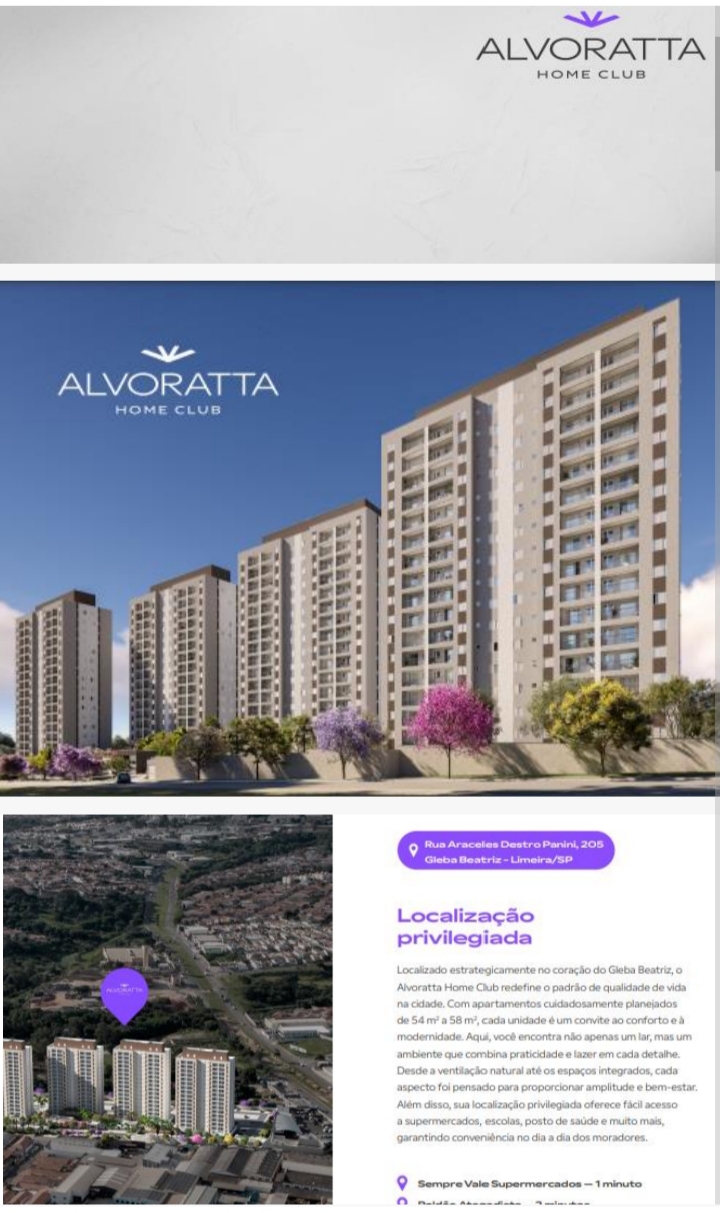 Imagem Apartamento com 2 Quartos à Venda, 58 m²em Gleba Beatriz - Limeira Imagem Apartamento com 2 Quartos à Venda, 58 m²em Gleba Beatriz - Limeira