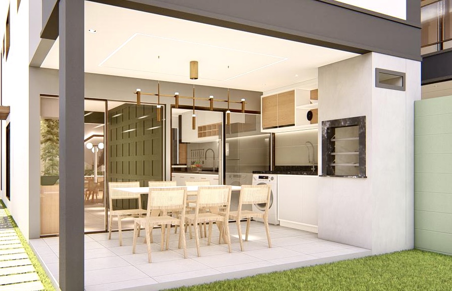 Imagem Casa com 3 Quartos à Venda, 140 m² em Guaribas - Eusébio Imagem Casa com 3 Quartos à Venda, 140 m² em Guaribas - Eusébio