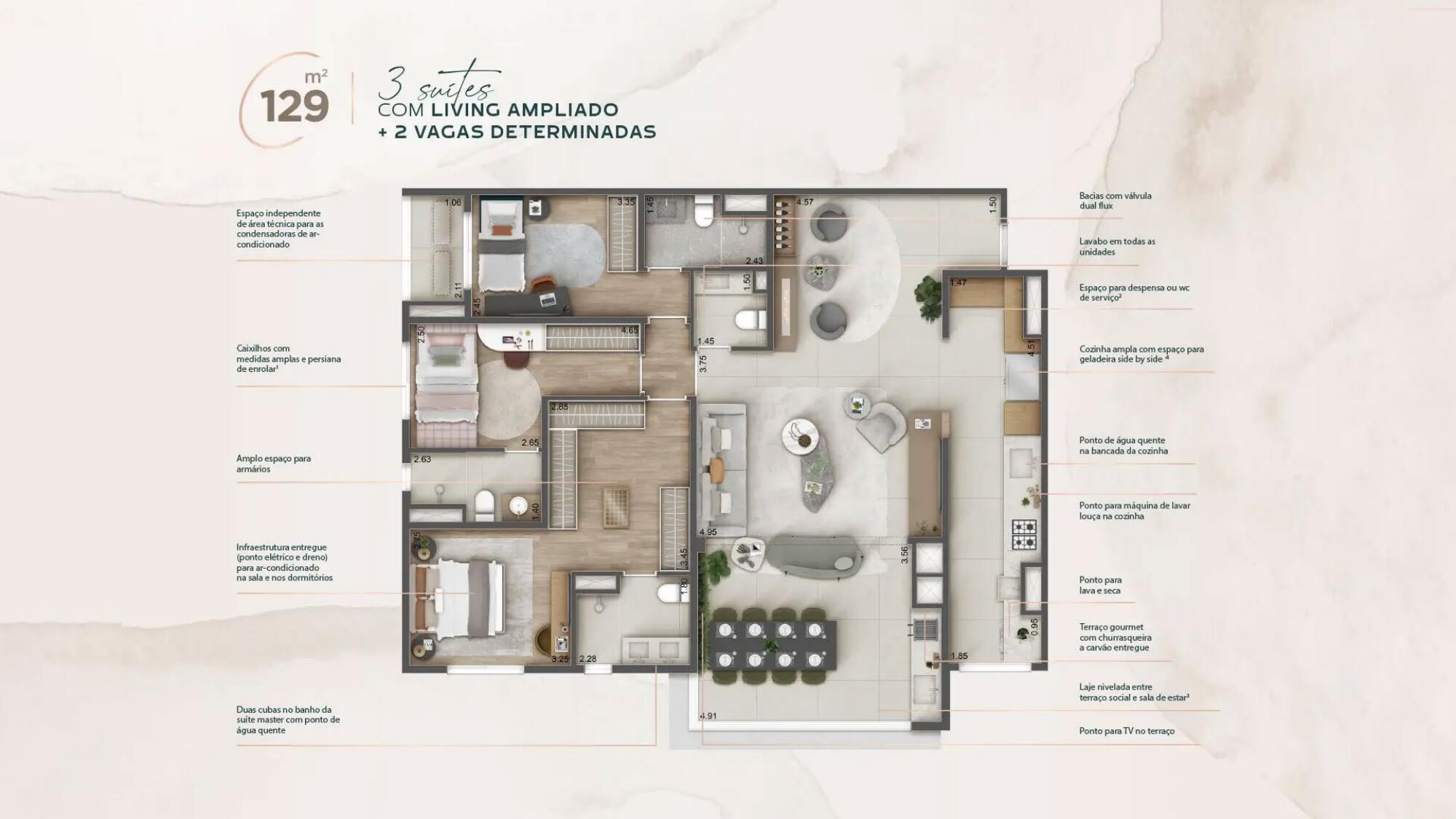 Imagem Apartamento com 4 Quartos à Venda, 128 m²em Vila Paulicéia - São Paulo Imagem Apartamento com 4 Quartos à Venda, 128 m²em Vila Paulicéia - São Paulo