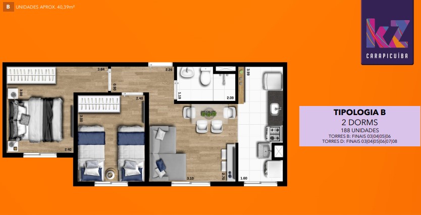 Imagem Apartamento com 2 Quartos à Venda, 40 m² em Vila da Oportunidade - Carapicuíba Imagem Apartamento com 2 Quartos à Venda, 40 m² em Vila da Oportunidade - Carapicuíba