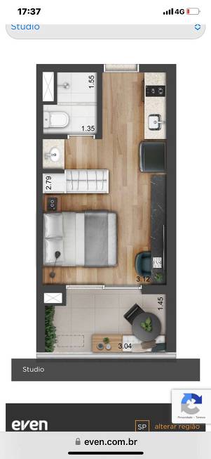 Imagem Kitnet com 1 Quarto à Venda, 24 m²em Vila Mariana - São Paulo Imagem Kitnet com 1 Quarto à Venda, 24 m²em Vila Mariana - São Paulo
