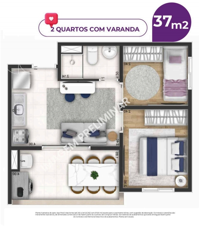 Imagem Apartamento com 2 Quartos à Venda, 34 m² em Vila Zelina - São Paulo Imagem Apartamento com 2 Quartos à Venda, 34 m² em Vila Zelina - São Paulo