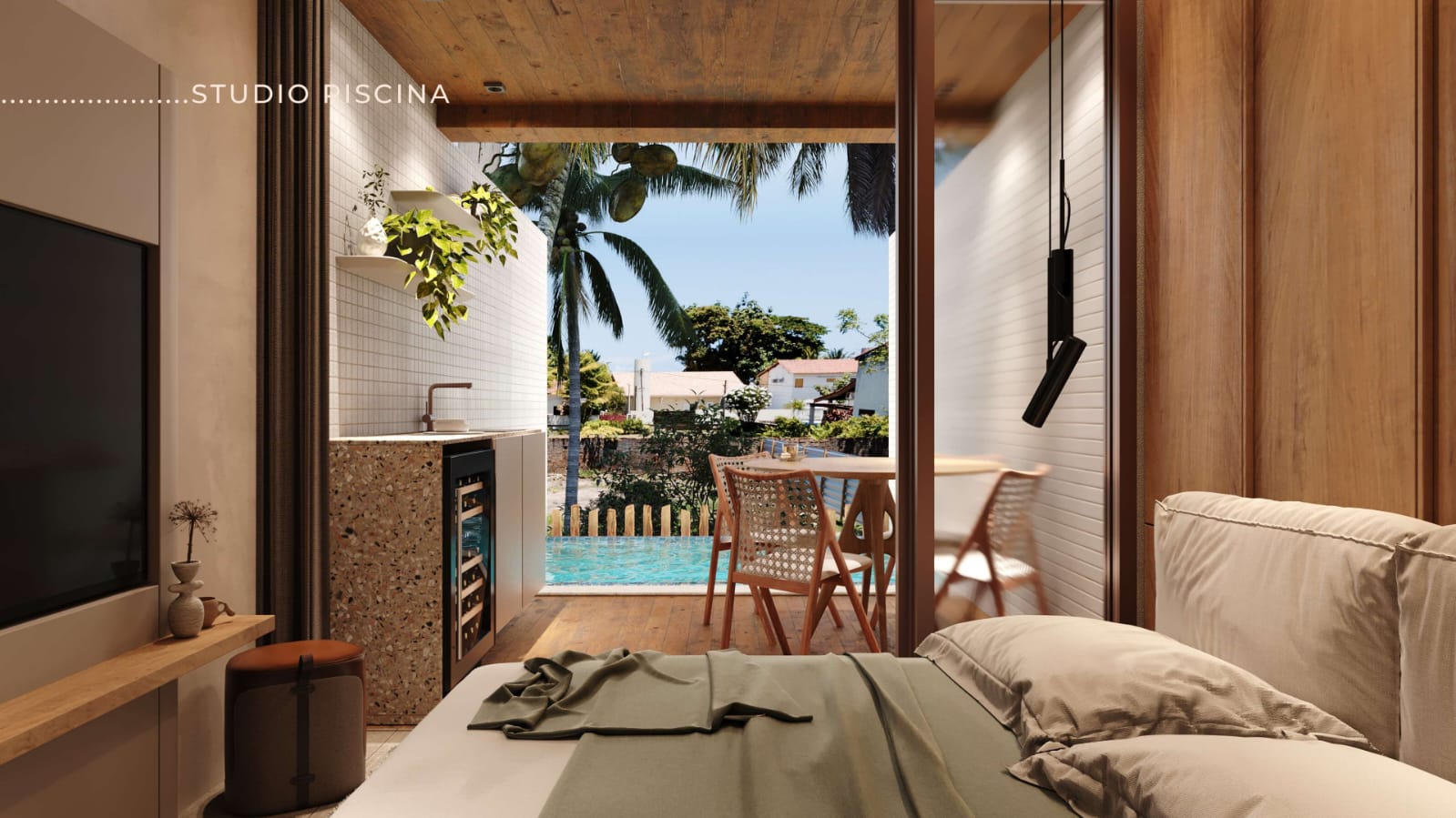 Imagem Apartamento com 1 Quarto à Venda, 25 m² em Centro - Tamandaré