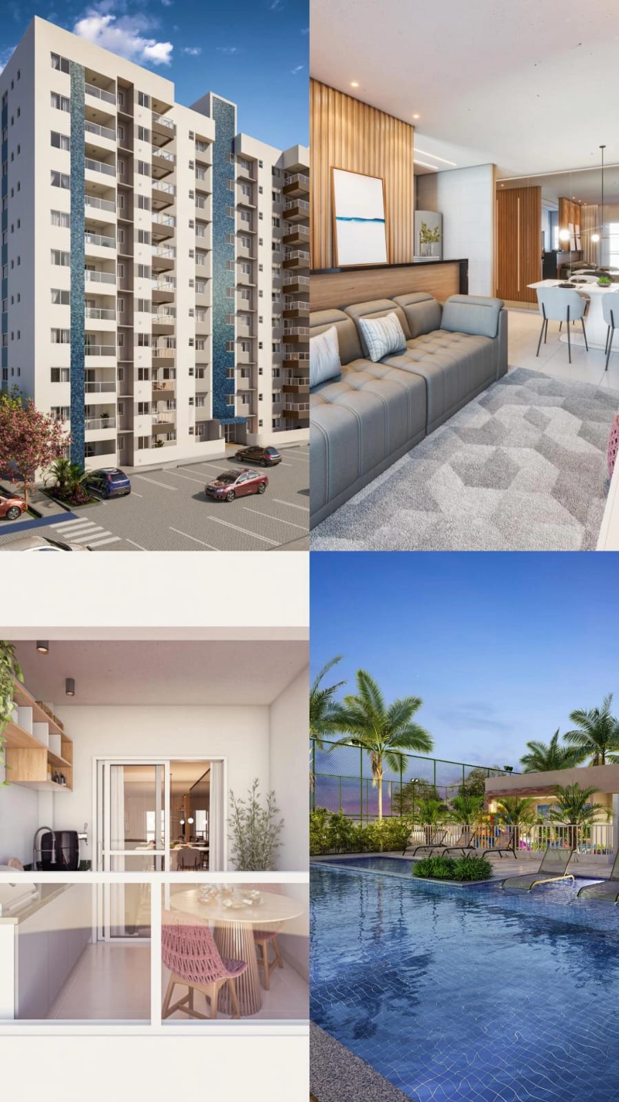 Imagem Apartamento com 2 Quartos à Venda, 60 m²em Jabotiana - Aracaju