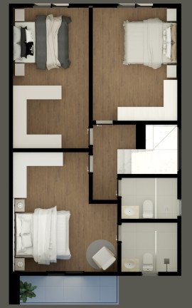 Imagem Sobrado com 3 Quartos à Venda, em Boa Vista - Curitiba Imagem Sobrado com 3 Quartos à Venda, em Boa Vista - Curitiba