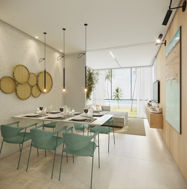 Imagem Apartamento com 3 Quartos à Venda, 105 m²em Praia de Muro Alto - IPOJUCA