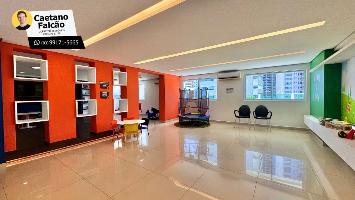 Imagem Apartamento com 2 Quartos para Alugar, 68 m² em Altiplano Cabo Branco - João Pessoa