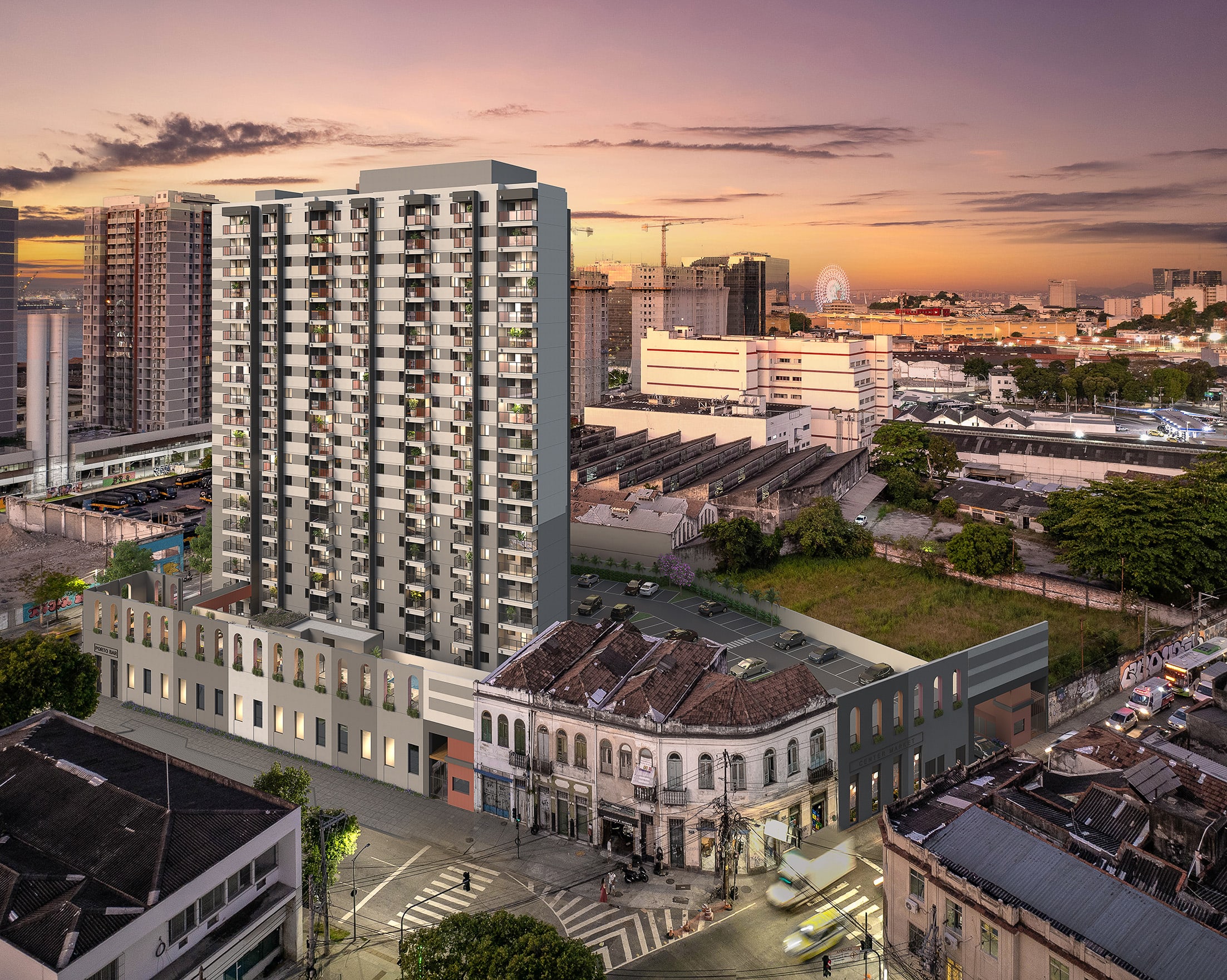 Imagem Studio com 1 Quarto à Venda, 32 m² em Santo Cristo - Rio de Janeiro