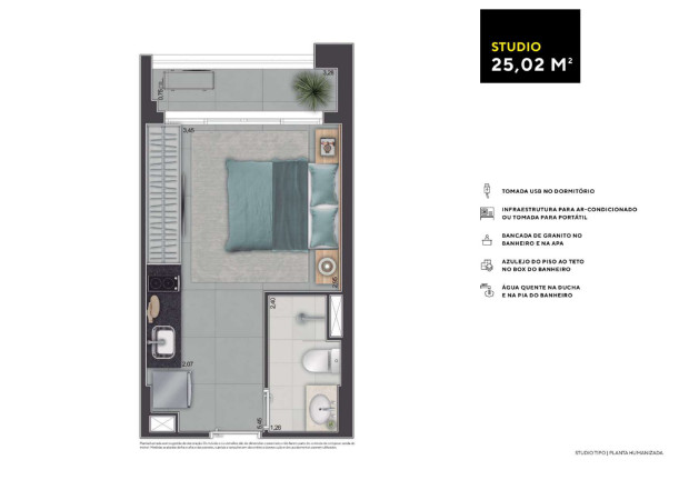 Imagem Apartamento à Venda, 25 m² em Bela Vista - São Paulo