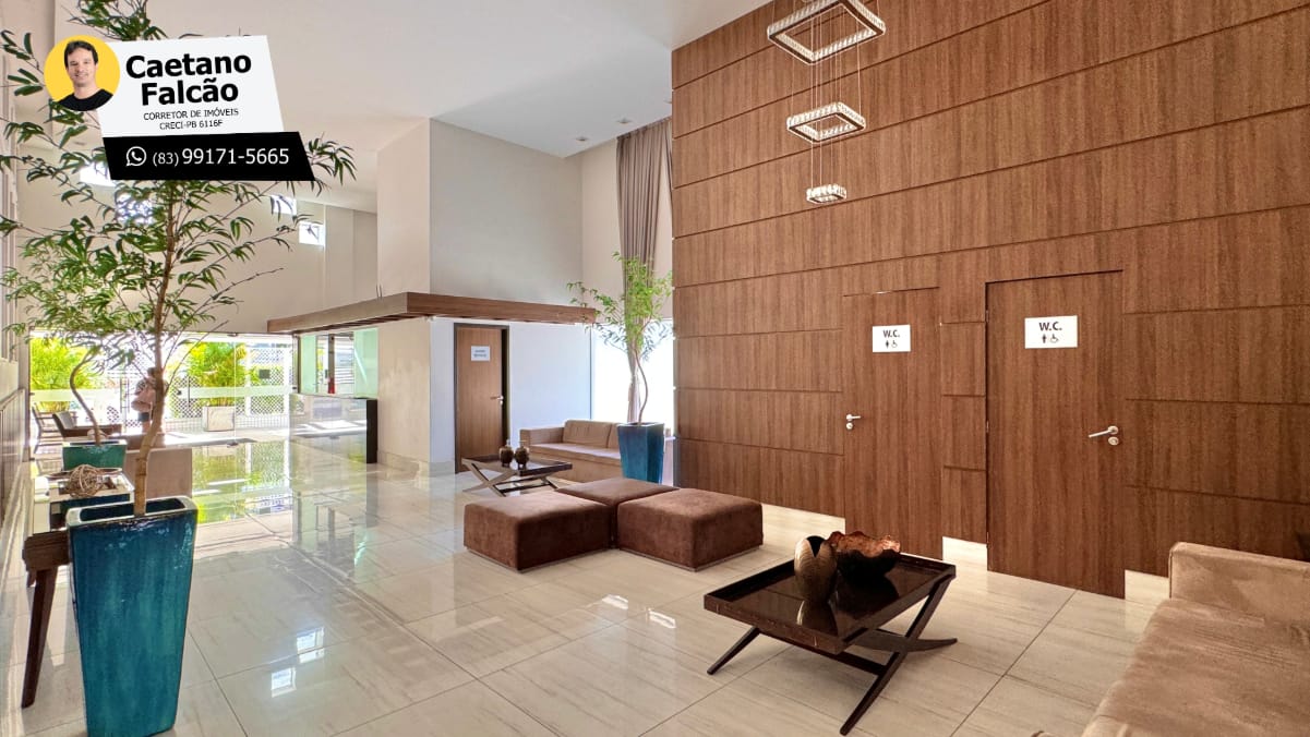 Imagem Apartamento com 3 Quartos para Alugar, 85 m² em Brisamar - João Pessoa