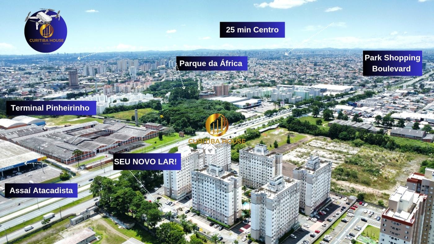Imagem Apartamento com 2 Quartos à Venda, 44 m² em Pinheirinho - Curitiba Imagem Apartamento com 2 Quartos à Venda, 44 m² em Pinheirinho - Curitiba