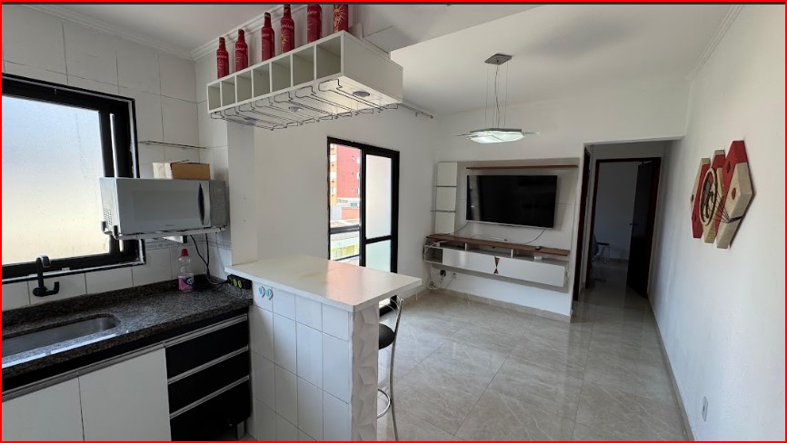 Imagem Apartamento com 1 Quarto à Venda, 33 m²em Canto do Forte - Praia Grande