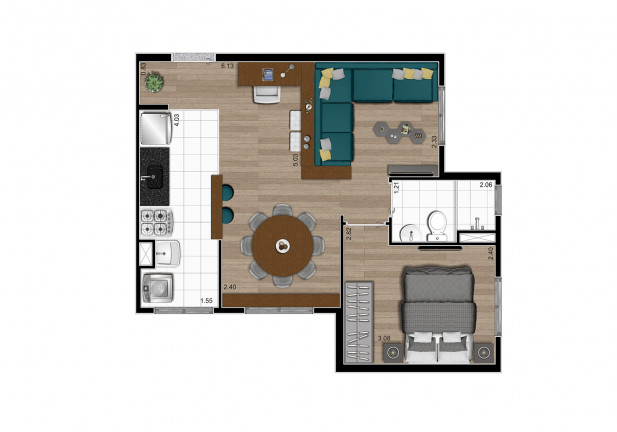 Imagem Apartamento com 2 Quartos à Venda, 40 m² em Tucuruvi - São Paulo
