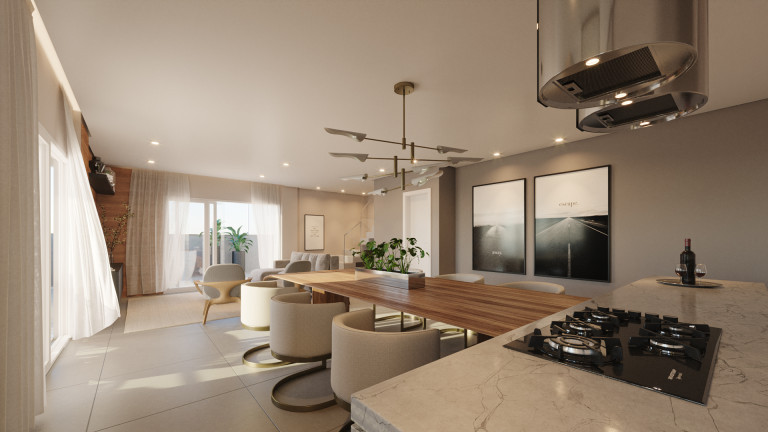 Imagem Apartamento com 2 Quartos à Venda,  em Campo Comprido - Curitiba