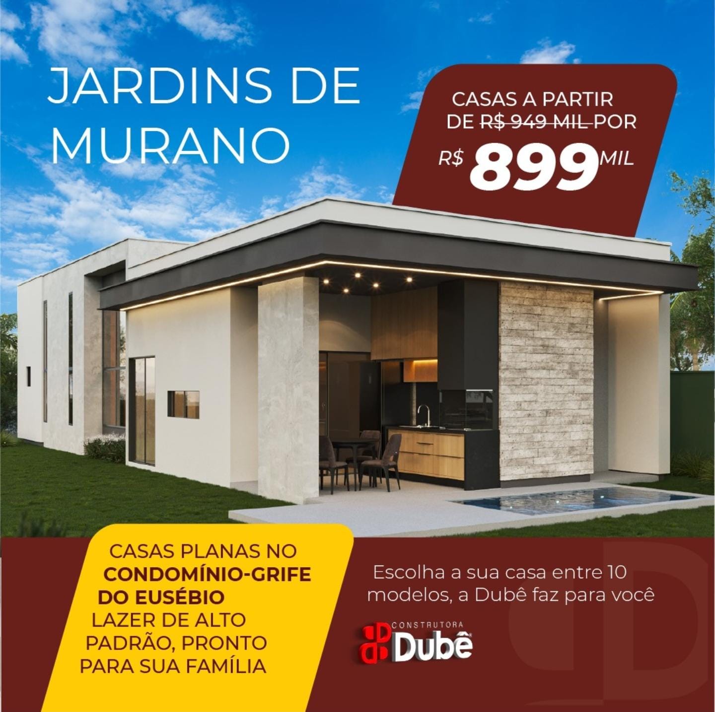 Imagem Casa com 3 Quartos à Venda, 150 m² em Pires Façanha - Eusébio Imagem Casa com 3 Quartos à Venda, 150 m² em Pires Façanha - Eusébio