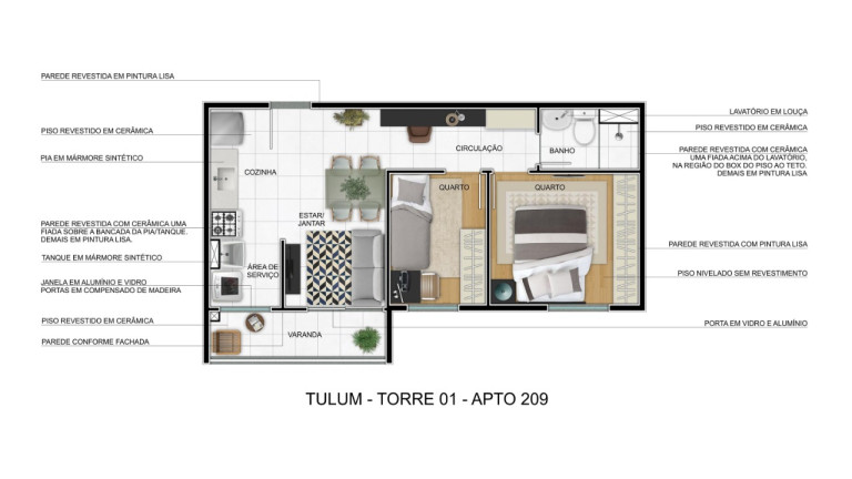 Imagem Apartamento com 2 Quartos à Venda, 40 m² em Anchieta - Rio de Janeiro Imagem Apartamento com 2 Quartos à Venda, 40 m² em Anchieta - Rio de Janeiro
