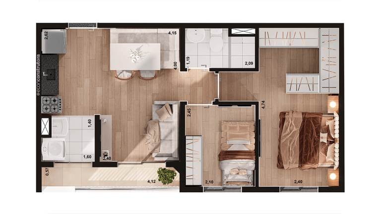 Imagem Apartamento com 2 Quartos à Venda, 38 m² em Jardim das Graças - São Paulo