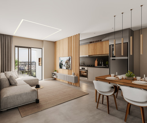 Imagem Apartamento com 2 Quartos à Venda, 67 m² em Comerciário - Criciúma