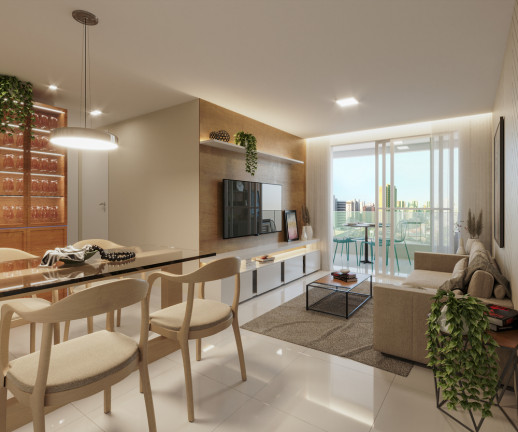 Imagem Apartamento com 2 Quartos à Venda, 66 m² em Aldeota - Fortaleza