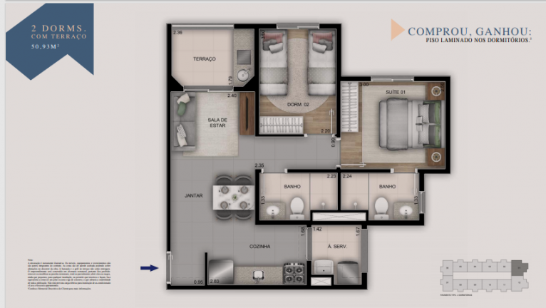 Imagem Apartamento com 2 Quartos à Venda, 51 m² em Vila Isa - São Paulo Imagem Apartamento com 2 Quartos à Venda, 51 m² em Vila Isa - São Paulo