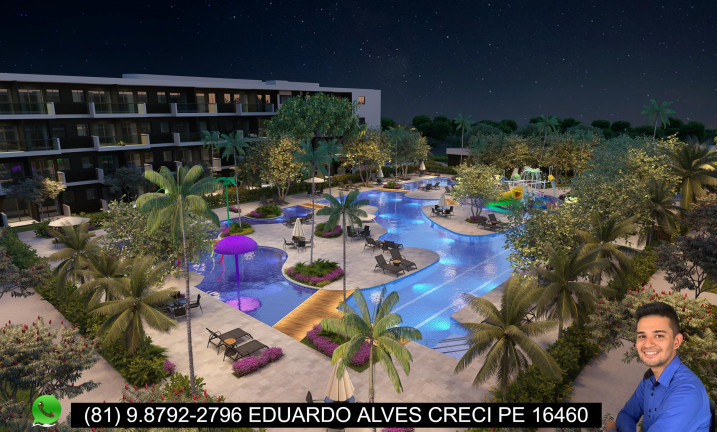 Imagem Apartamento com 1 Quarto à Venda,  em Praia de Muro Alto - Ipojuca