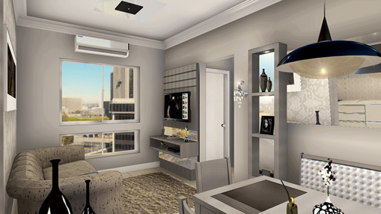 Imagem Apartamento com 1 Quarto à Venda, 42 m² em Ana Maria - Criciúma