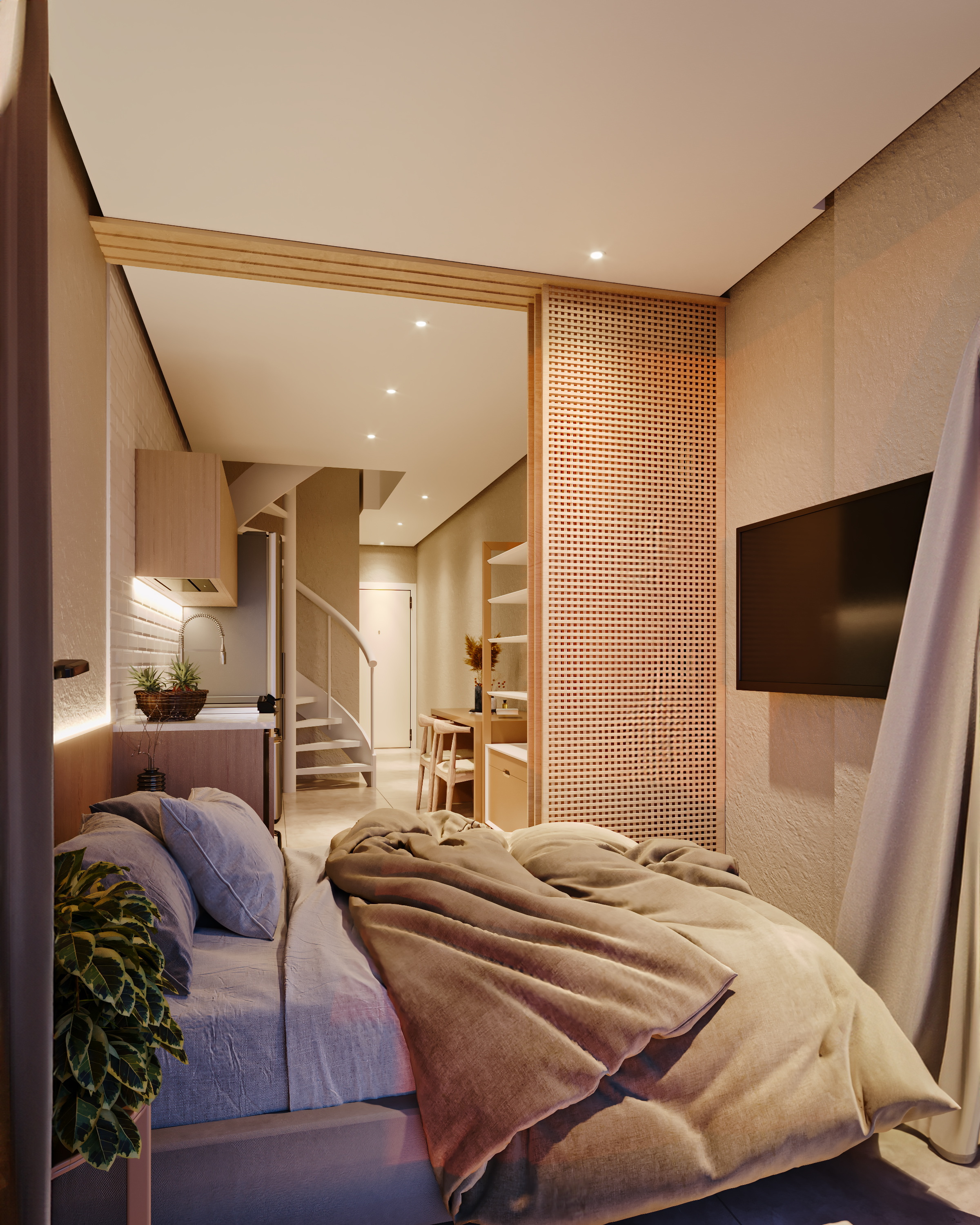 Imagem Apartamento com 1 Quarto à Venda, 25 m² em Praia dos Carneiros - Tamandaré