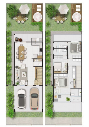 Imagem Sobrado com 3 Quartos à Venda, 143 m²em Cardoso Continuação - Aparecida de Goiânia