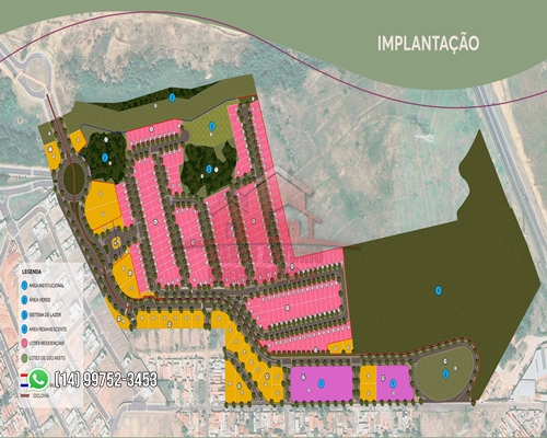 Imagem Terreno à Venda, 250 m² em Floratta Nações Residencial - Bauru Imagem Terreno à Venda, 250 m² em Floratta Nações Residencial - Bauru
