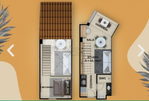 Imagem Apartamento com 1 Quarto à Venda, 32 m² em Praia dos Carneiros - Tamandaré Imagem Apartamento com 1 Quarto à Venda, 32 m² em Praia dos Carneiros - Tamandaré