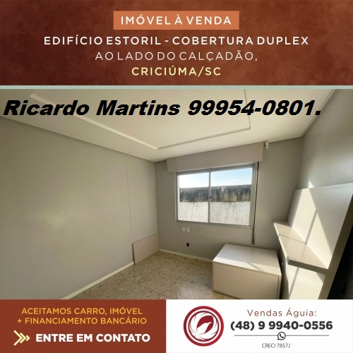 Imagem Cobertura com 3 Quartos à Venda, 291 m² em Centro - Criciúma Imagem Cobertura com 3 Quartos à Venda, 291 m² em Centro - Criciúma