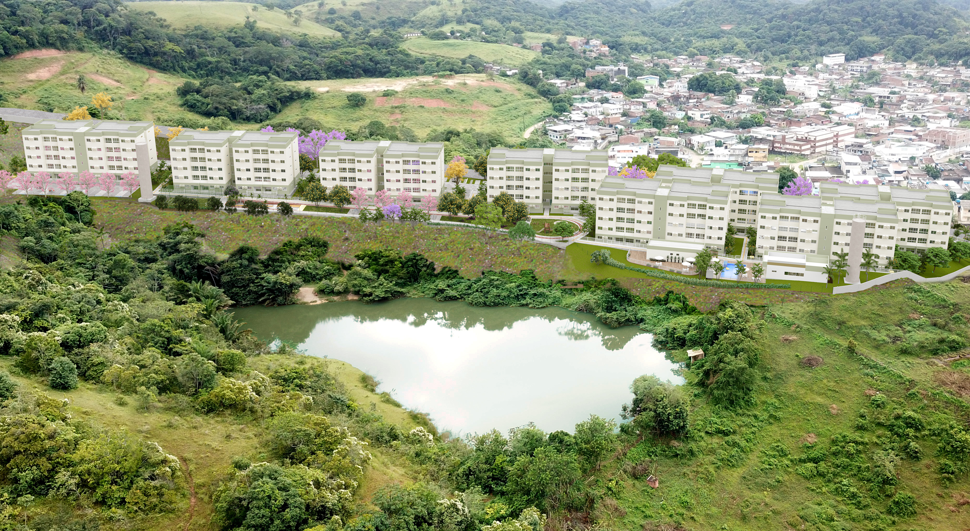 Imagem Apartamento com 2 Quartos à Venda, 41 m² em - Imagem Apartamento com 2 Quartos à Venda, 41 m² em -