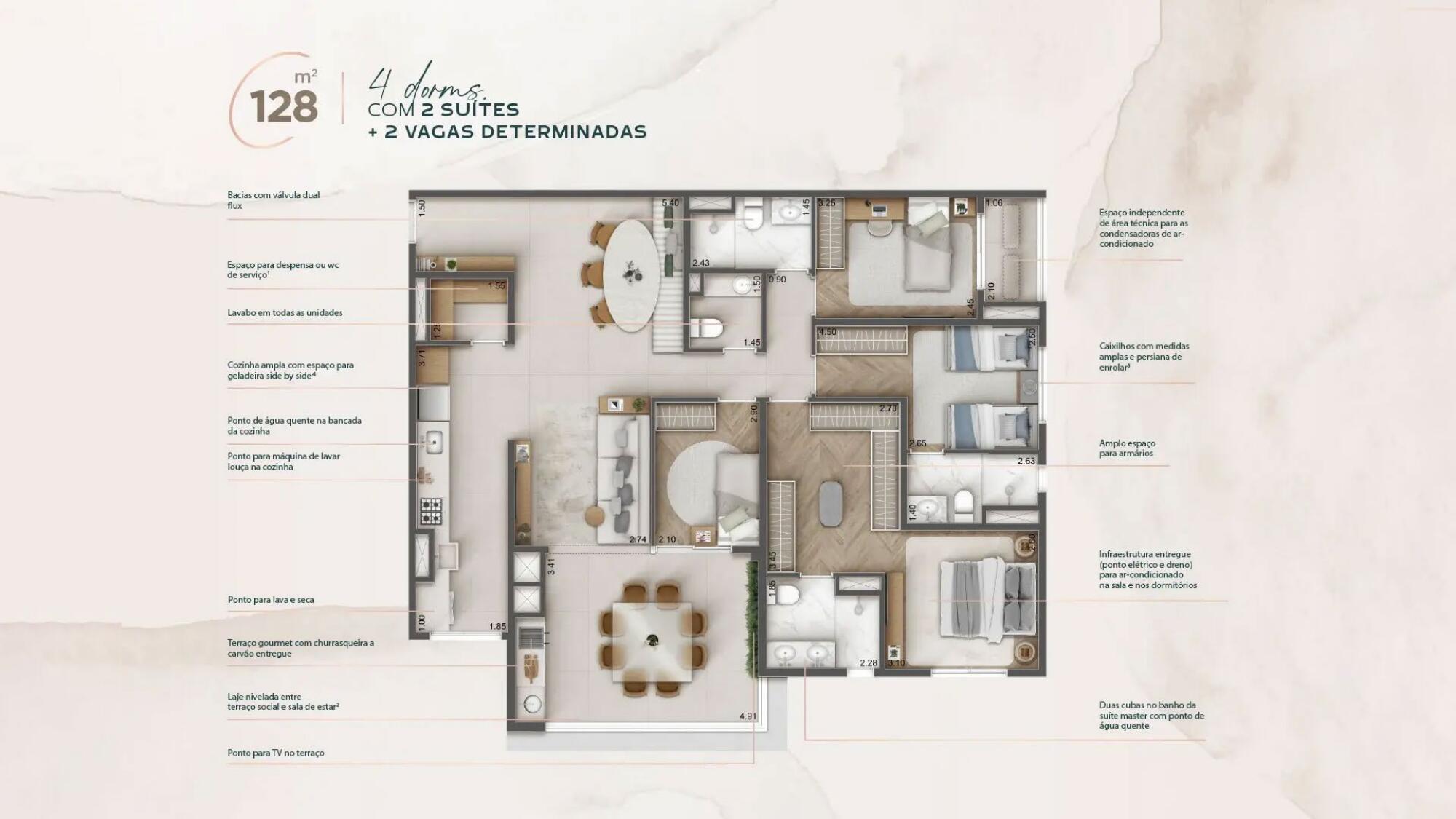 Imagem Apartamento com 4 Quartos à Venda, 128 m²em Vila Paulicéia - São Paulo Imagem Apartamento com 4 Quartos à Venda, 128 m²em Vila Paulicéia - São Paulo