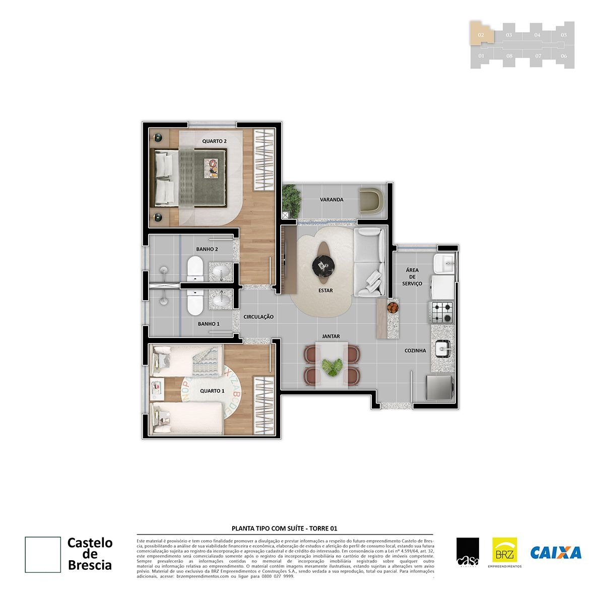 Imagem Apartamento com 2 Quartos à Venda, 49 m² em Parque Xerém - Duque de Caxias Imagem Apartamento com 2 Quartos à Venda, 49 m² em Parque Xerém - Duque de Caxias