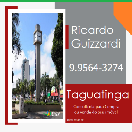 Apartamento com 1 Quarto à Venda,  em Taguatinga Centro (Taguatinga) - Brasília