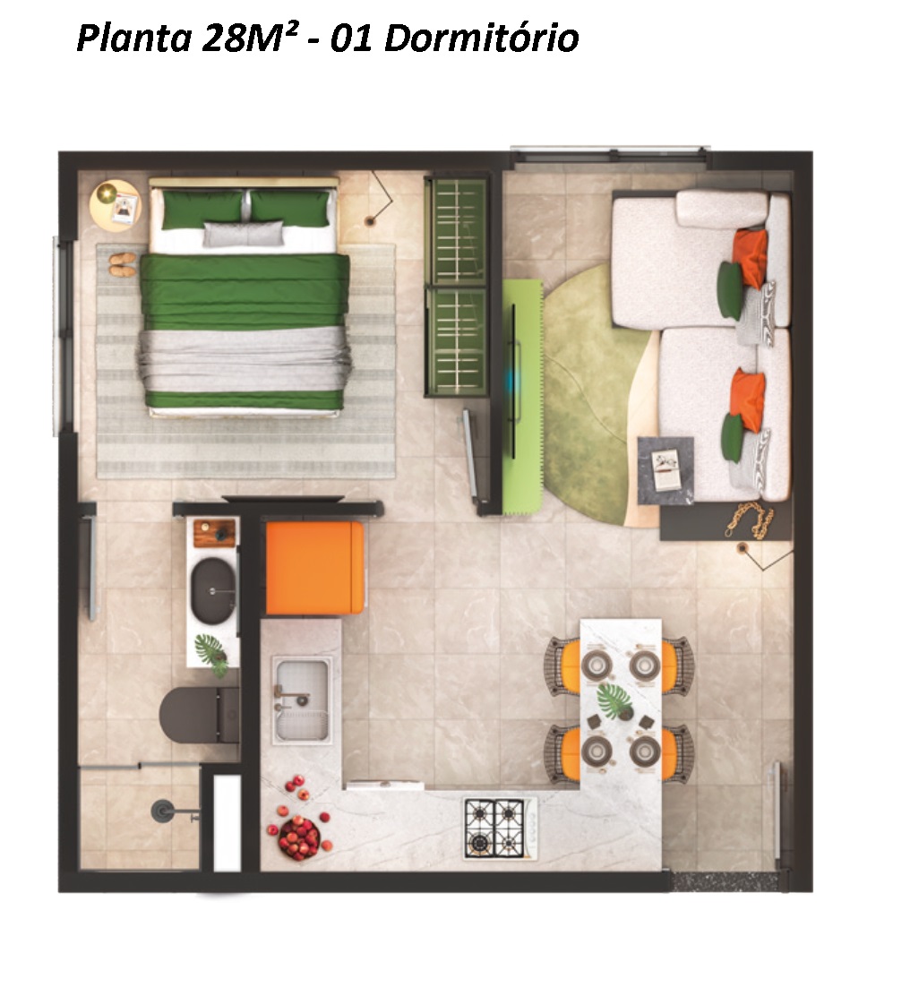 Imagem Apartamento com 1 Quarto à Venda, 29 m² em Jardim Panorama - São Paulo Imagem Apartamento com 1 Quarto à Venda, 29 m² em Jardim Panorama - São Paulo