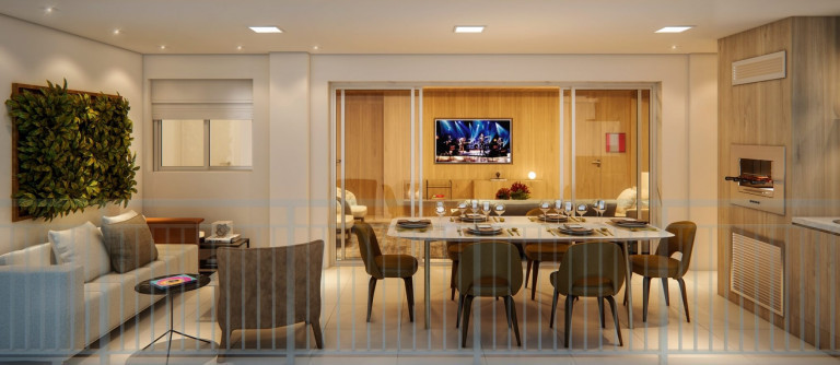 Imagem Apartamento com 4 Quartos à Venda, 136 m² em Vila Anastácio - São Paulo