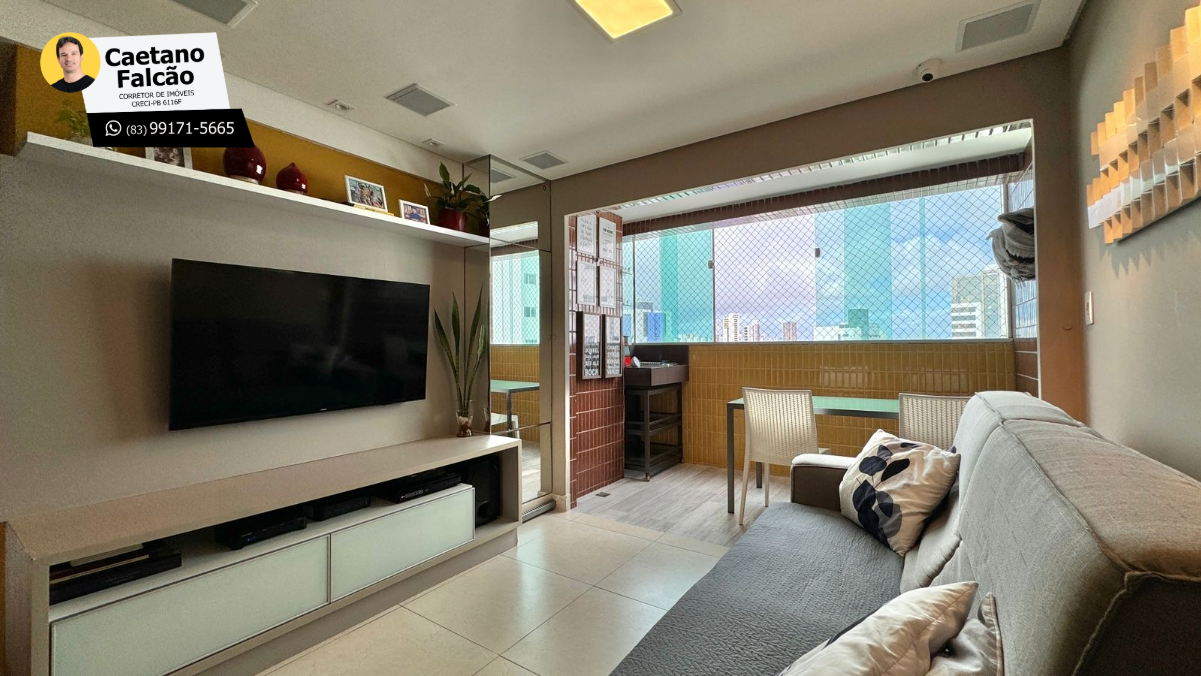 Imagem Apartamento com 3 Quartos à Venda, 90 m² em Brisamar - João Pessoa Imagem Apartamento com 3 Quartos à Venda, 90 m² em Brisamar - João Pessoa