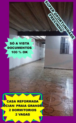 Casa com 2 Quartos à Venda, 92 m² em Ocian - Praia Grande