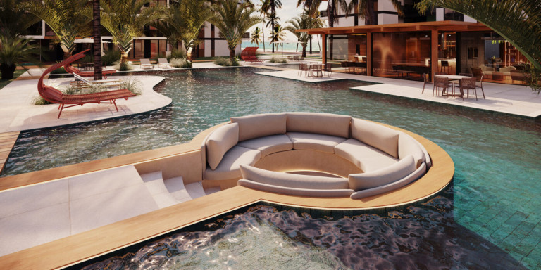 Imagem Apartamento com 2 Quartos à Venda, 62 m² em Praia Muro Alto - Ipojuca